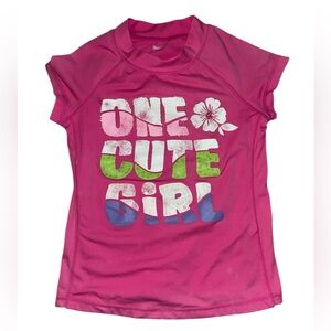 Pink Kids Swim Shirt Y2K